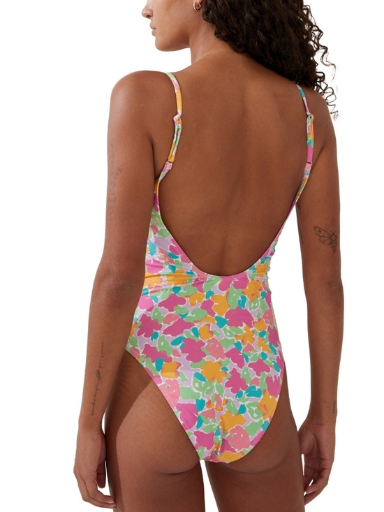 COTTON on Womens Floral-Print Cheeky on Celeste Floral White XL - Picture 4 of 4